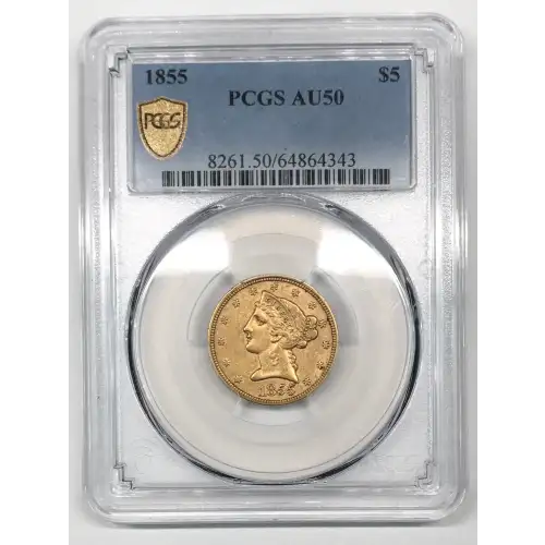1855 $5 (3)