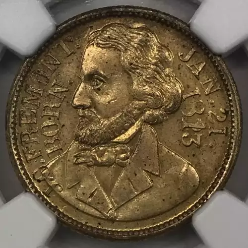 (1856) DEWITT-JF-1856-14, GILT JOHN C. FREMONT  (5)