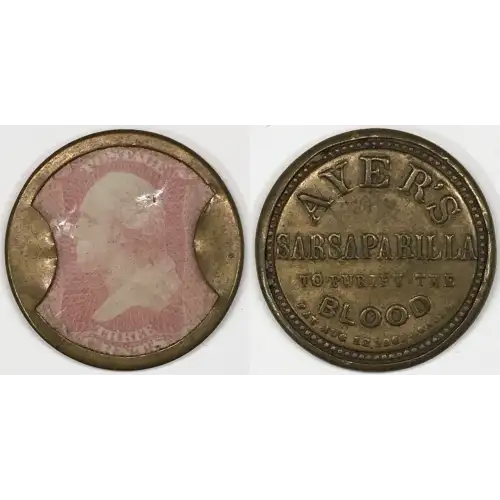 1862 3 CENT STAMPS (5)