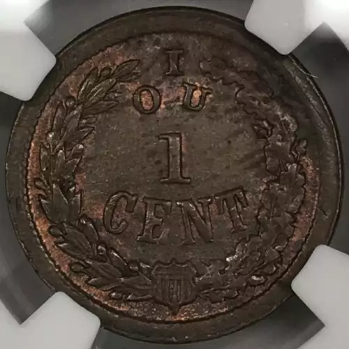 1863 F-1/391 a I.O.U. 1 CENT BN (3)