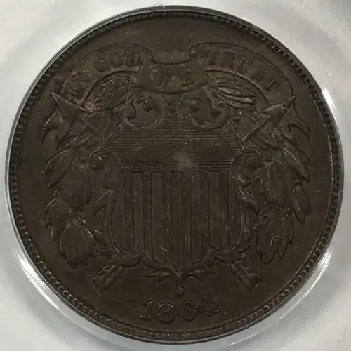 1864 2C Large Motto, BN (3)