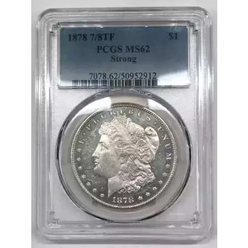 1878 7/8TF $1 Strong (2)