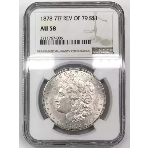 1887 7TF Morgan sale Dollar