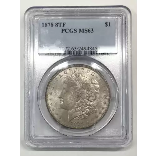 1878 8TF $1