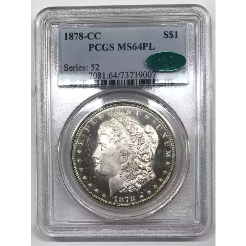 1878-CC $1, PL