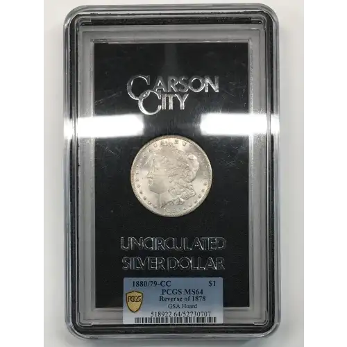 1880/79-CC $1 Reverse of 1878 GSA Hoard (2)