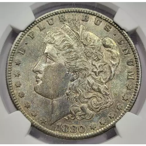 1880 S Morgan Silver Dollar NGC MS-62