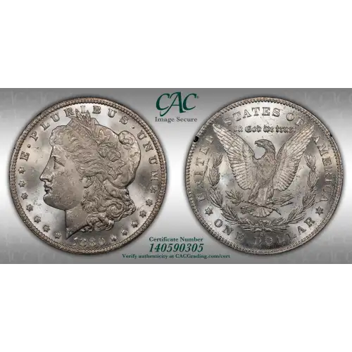 1880/79-CC GSA Treasure $1 Reverse of 1878, VAM-4