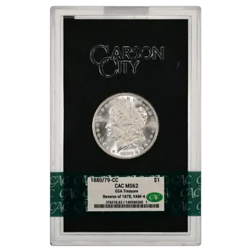 1880/79-CC GSA Treasure $1 Reverse of 1878, VAM-4 (2)