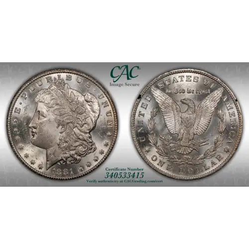 1881-CC GSA Treasure $1