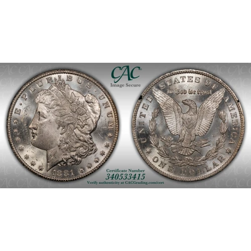 1881-CC GSA Treasure $1