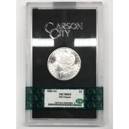 1882-CC GSA Treasure $1