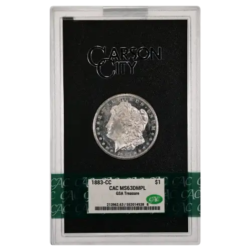 1883-CC GSA Treasure $1 DMPL