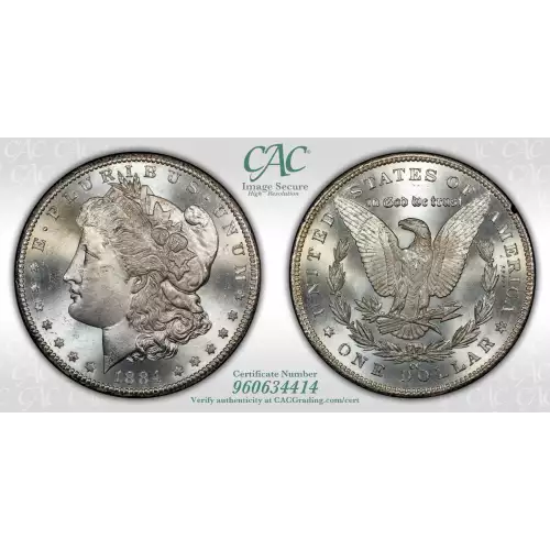 1884-CC GSA Treasure $1