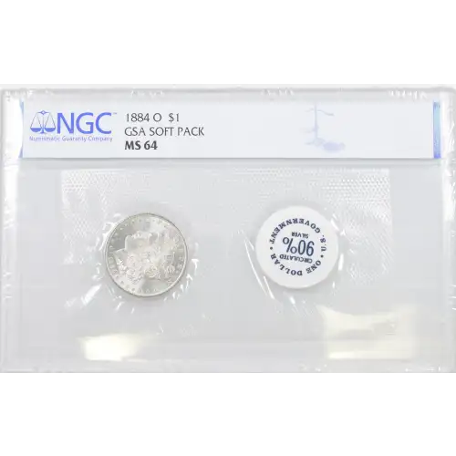 1884 O GSA SOFT PACK