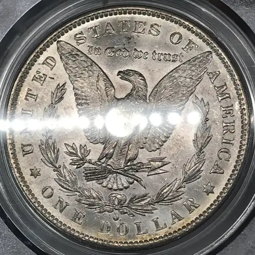 1884 O Morgan Silver Dollar PCGS MS-63 CAC Doily (3)