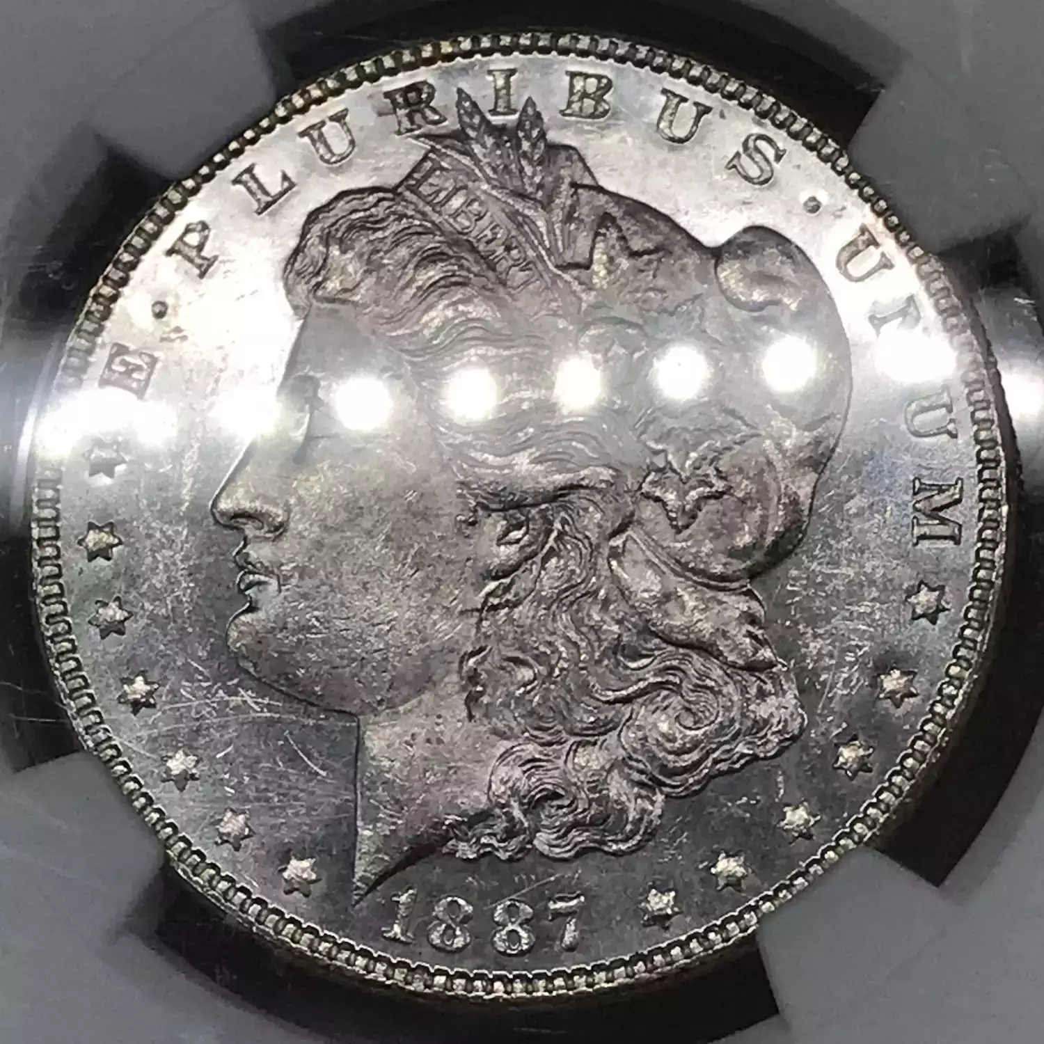 高鑑定　1887年 イタリア リラ PCGS MS63 1887年 イタリア リラ PCGS MS63 高鑑定 1887年 イタリア リラ