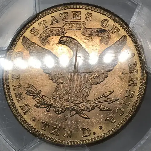 1888 S $10 Gold Liberty Head Eagle PCGS MS-63 (5)