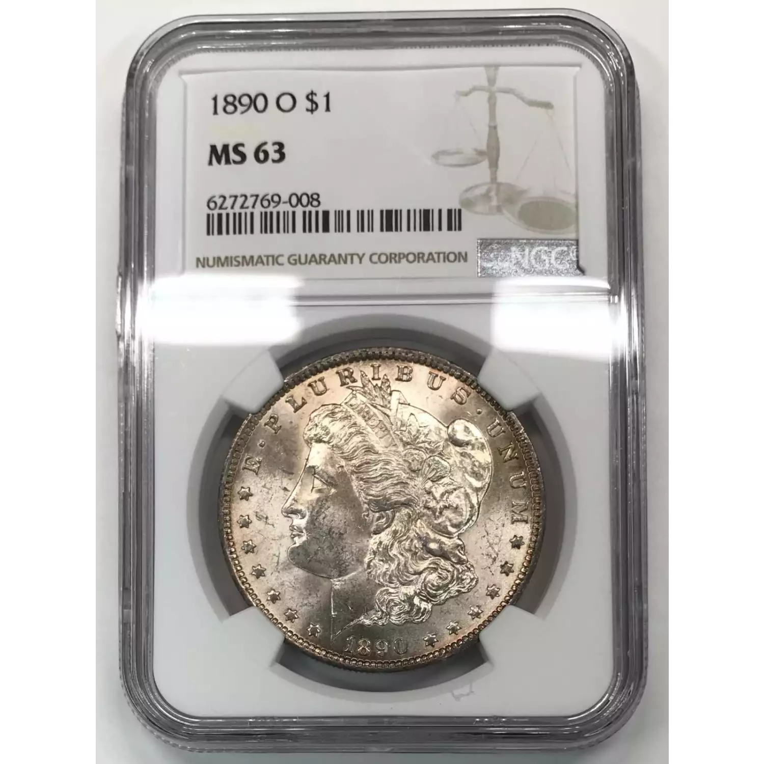 1890-O NGC MS-63 Morgan Silver Dollar - Old Pueblo Coin