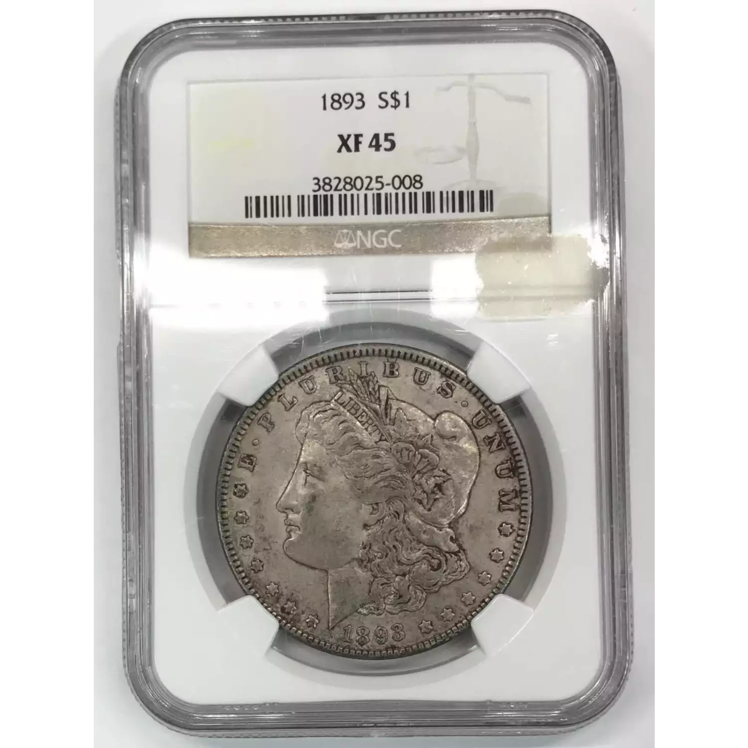 1893 Morgan Silver Dollar NGC XF-45 - Old Pueblo Coin