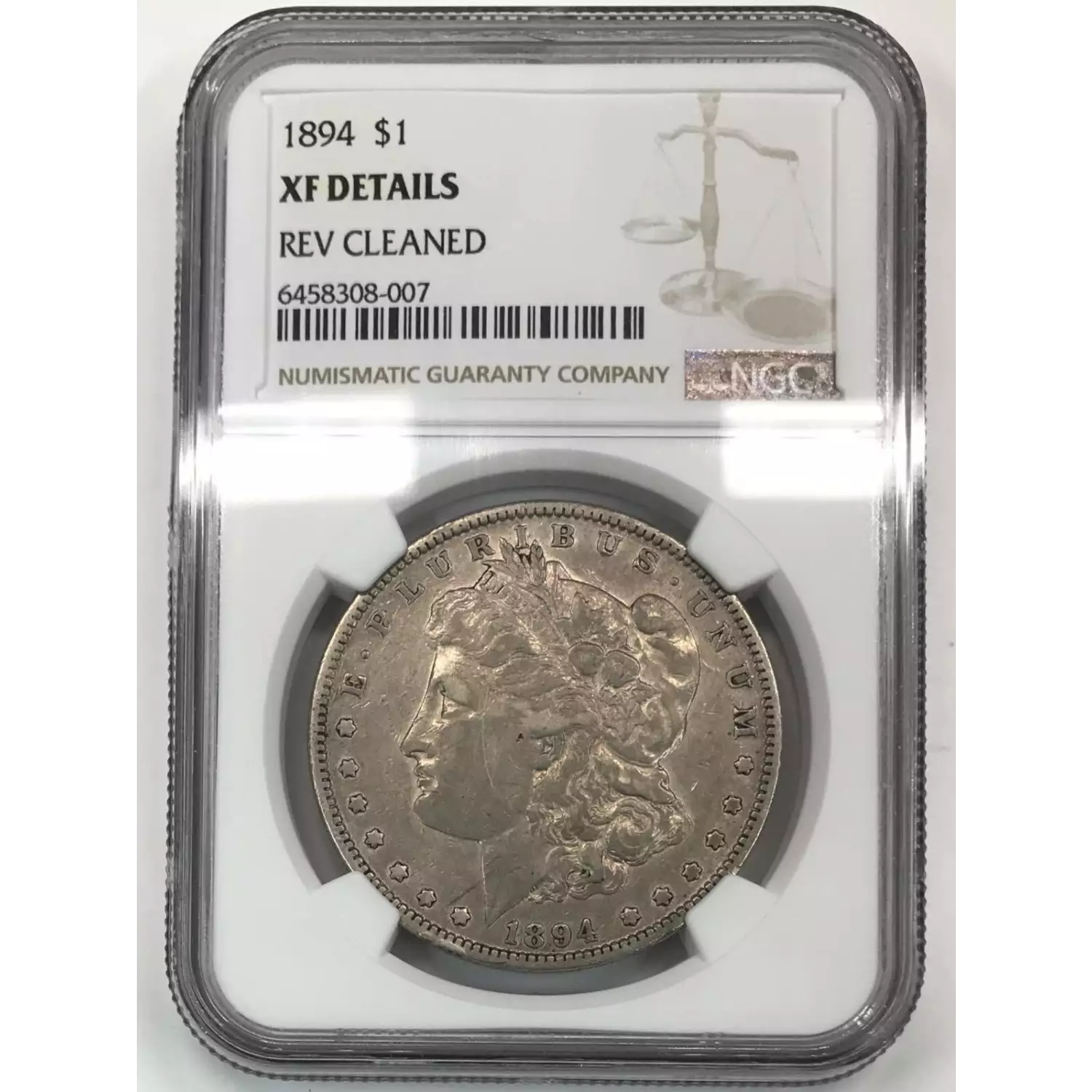 1894 Morgan Silver Dollar NGC XF-Details - Old Pueblo Coin