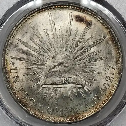 1898-Mo AM Peso Restrike KM-409.2 (5)