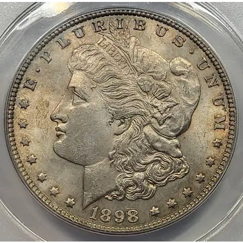 1898 Morgan Silver Dollar ANACS MS-62 (4)