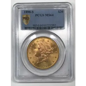 1898-S $20