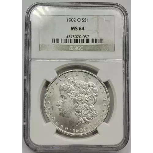  1902 O Morgan Silver Dollar NGC MS-64 (4)