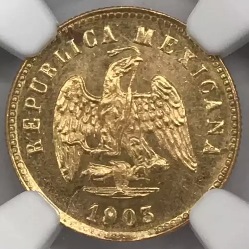 1903-Mo M MEXICO Gold PESO NGC MS-66 - Old Pueblo Coin