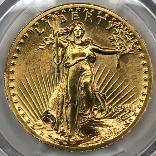 1907 $20 High Relief, Wire Edge (5)