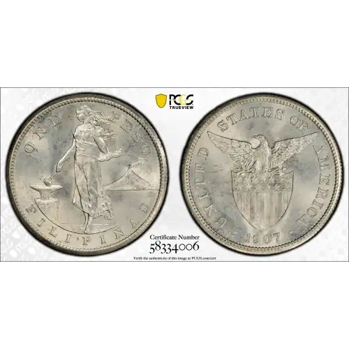 1907-S Peso