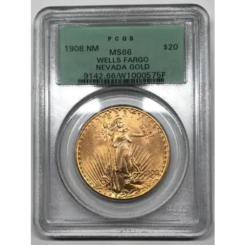 1908 $20 No Motto - Wells Fargo (5)