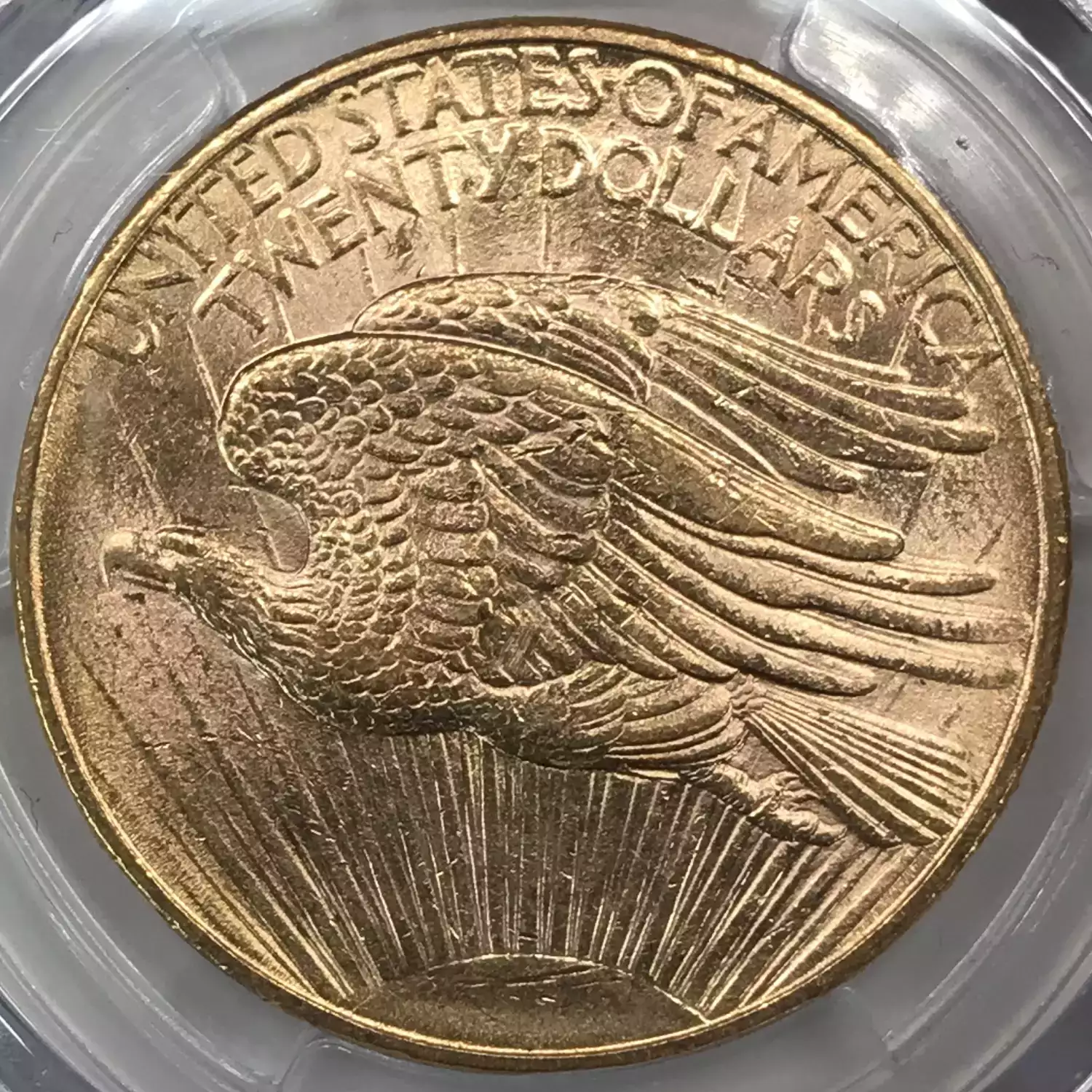 1908-D Saint Gaudens $20 Gold Double Eagle PCGS MS-62 No Motto - Old ...