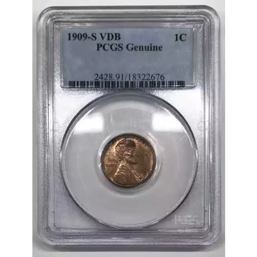 1909-S VDB 1C, RD
