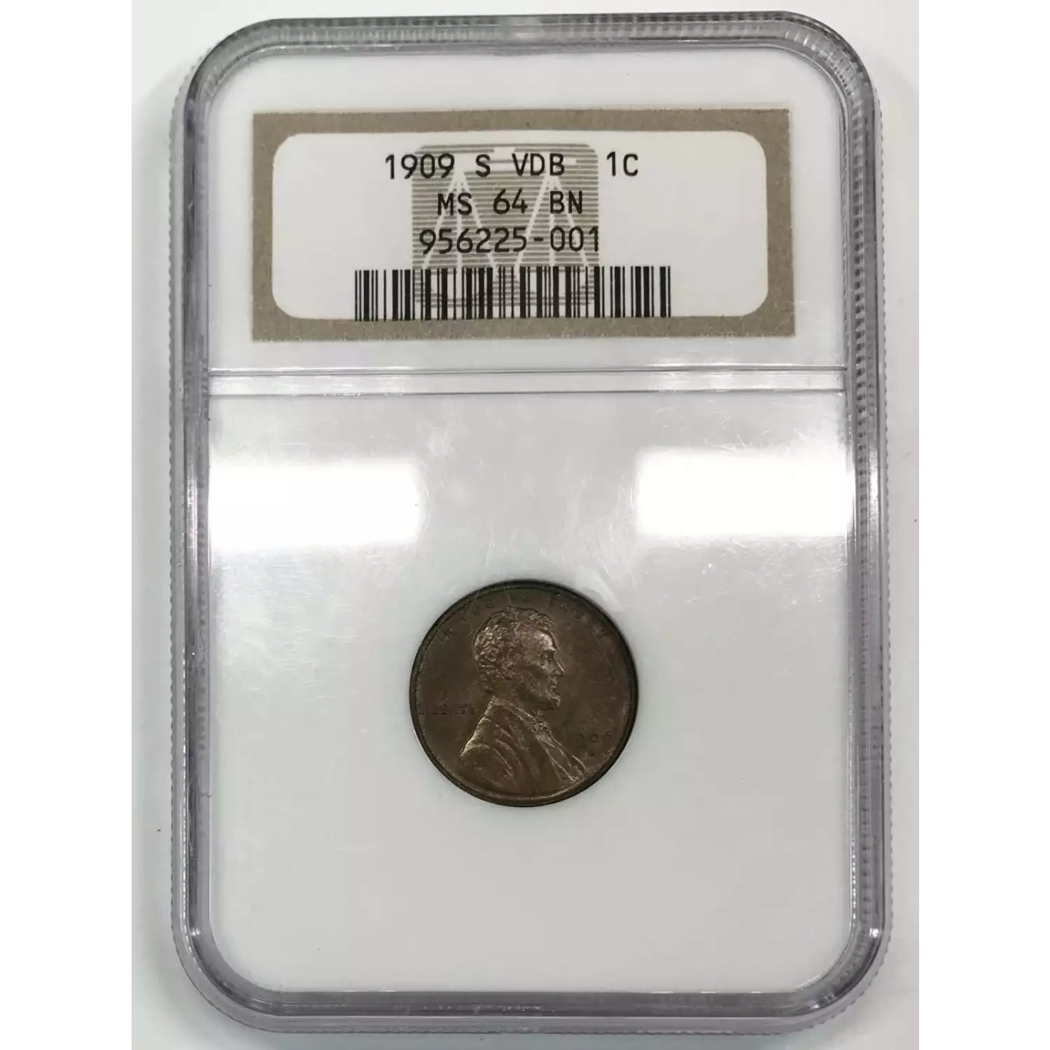 1909-S Lincoln Wheat Cent NGC MS-64 BN VDB - Old Pueblo Coin