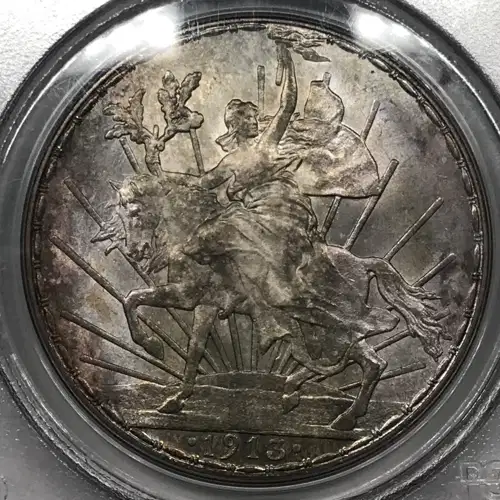 1913 Peso Caballito KM-453  Ag (2)