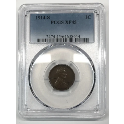 1914-S 1C, BN