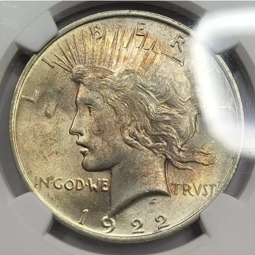 1922 P Peace Silver Dollar NGC MS-64 (2)