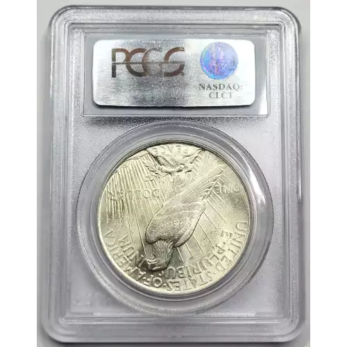 1922 P Peace Silver Dollar PCGS MS-63 (2)