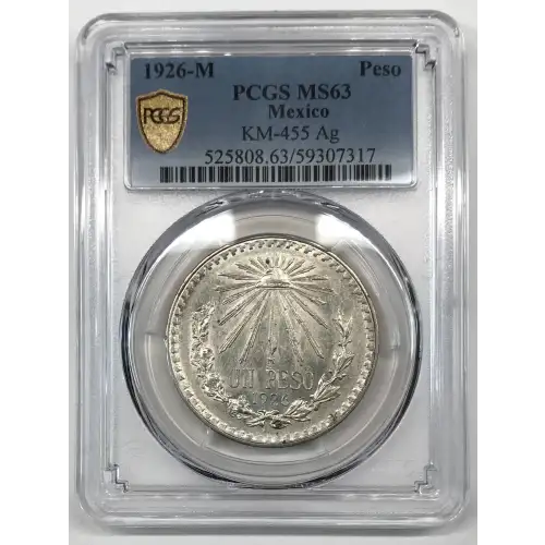 1926-M Peso KM-455  Ag (2)