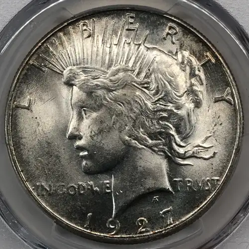 1927 S Peace Silver Dollar PCGS MS-63+ Plus CAC (5)