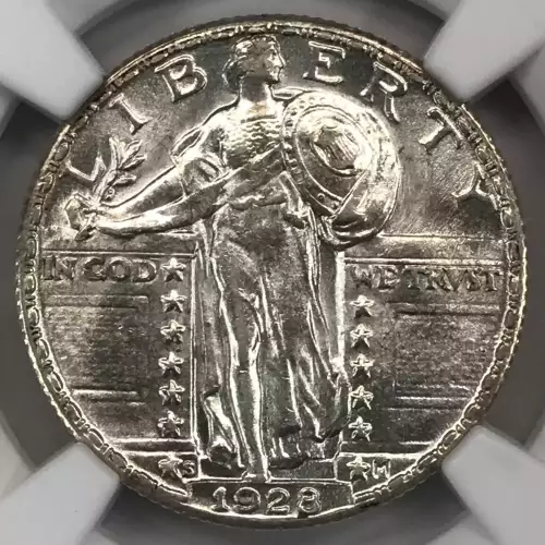 1928 S Standing Liberty Quarter NGC MS-62 (3)