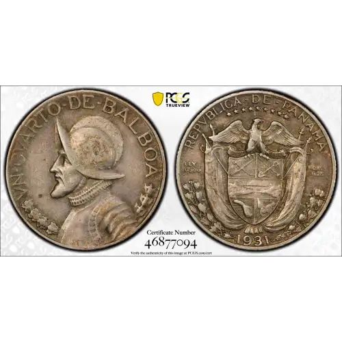 1931 1/4 B KM-11.1  Ag