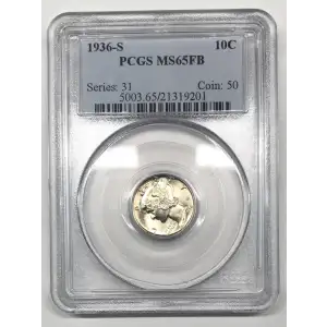 1936-S 10C, FB