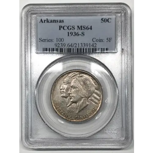 1936-S 50C Arkansas