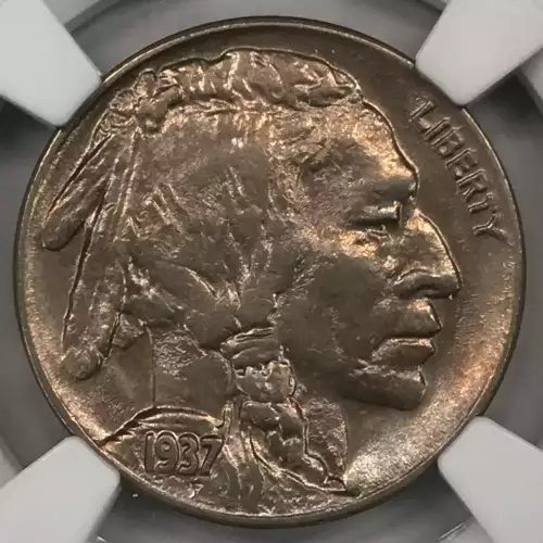 1937-D 3 Legs Buffalo Nickel NGC AU-58 - 3 Legged (3)