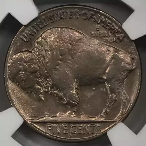 1937-D 3 Legs Buffalo Nickel NGC AU-58 - 3 Legged (4)