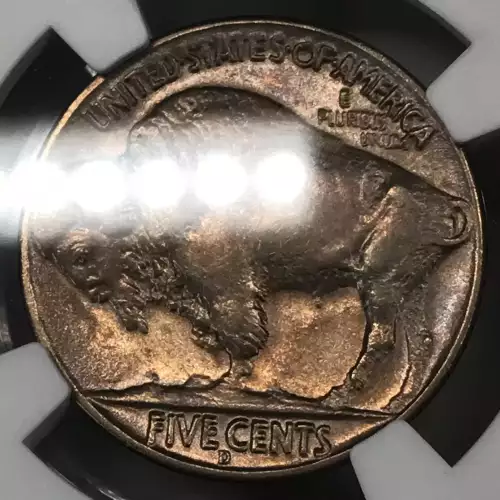 1937-D 3 Legs Buffalo Nickel NGC AU-58 - 3 Legged (2)