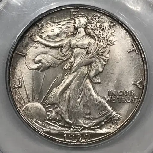 1939 D Walking Liberty Half Dollar ANACS MS-63 (3)